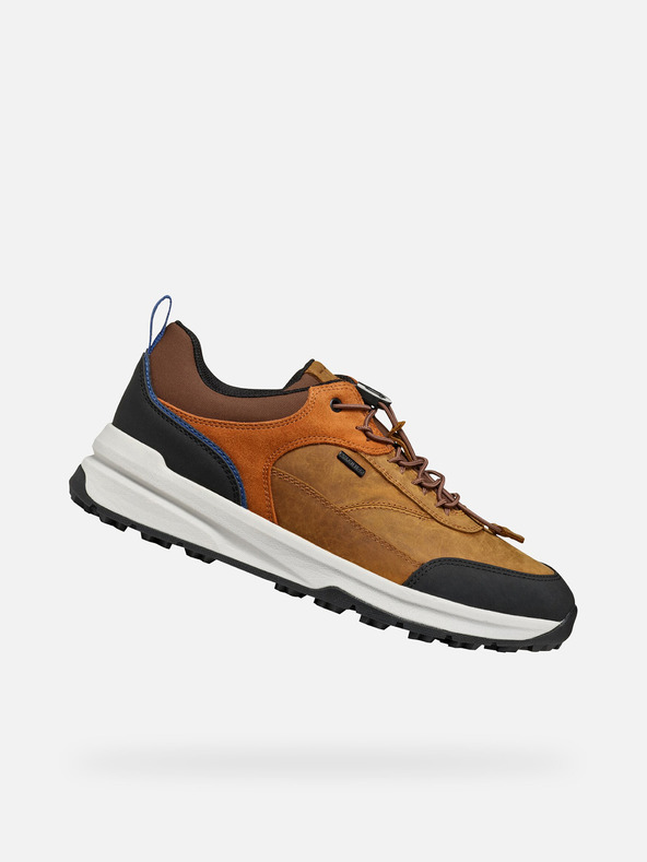 Geox Oranžové pánske tenisky Geox Sterratrail + Grip