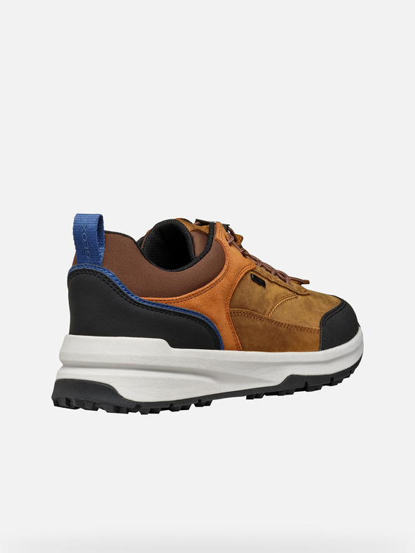 Geox Oranžové pánske tenisky Geox Sterratrail + Grip