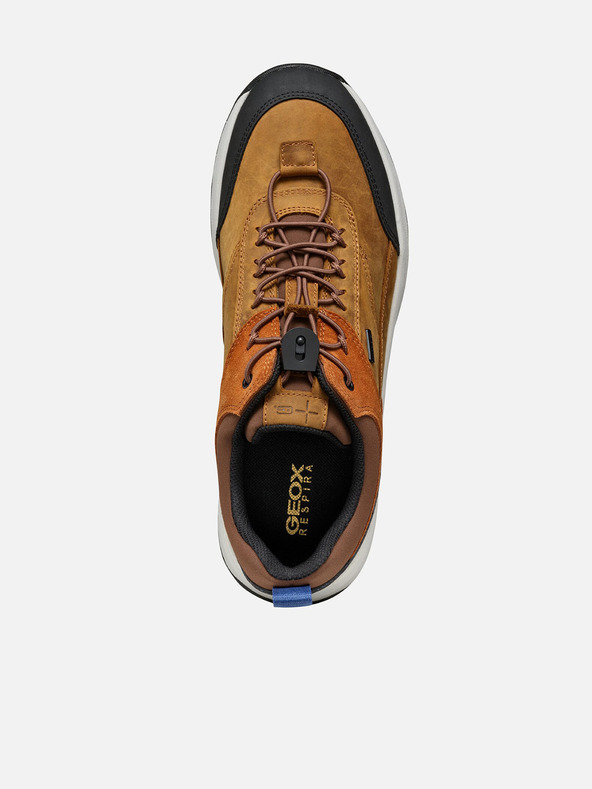 Geox Oranžové pánske tenisky Geox Sterratrail + Grip