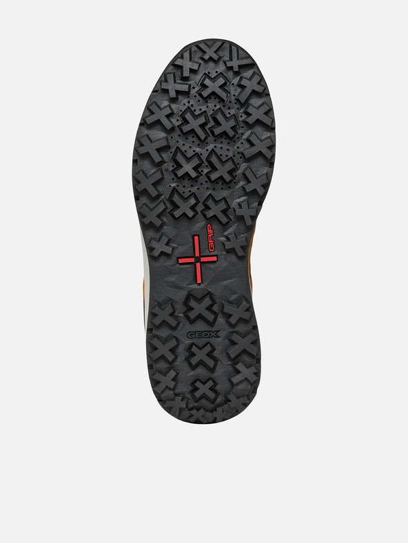 Geox Oranžové pánske tenisky Geox Sterratrail + Grip