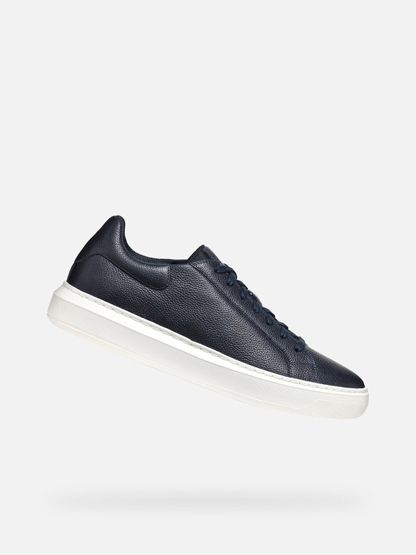 Geox Tmavomodré pánske tenisky Geox Deiven