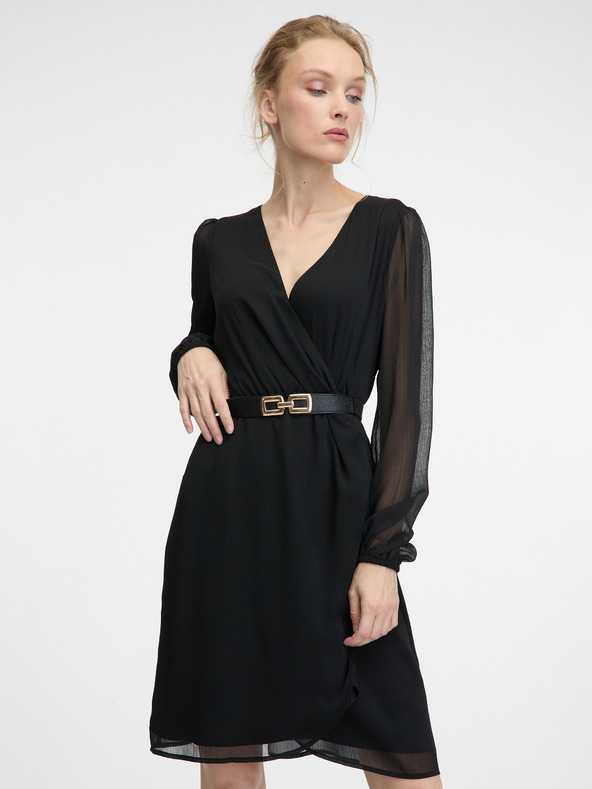 Orsay Čierny dámsky opasok ORSAY