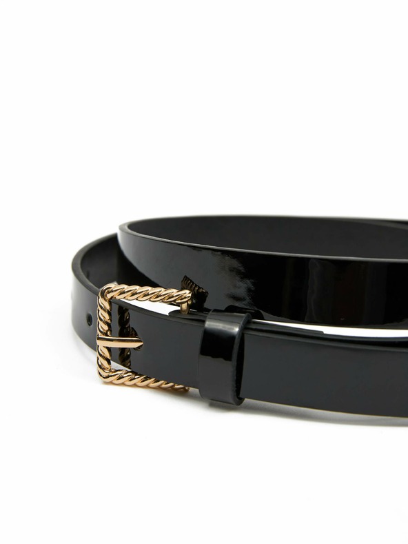 Orsay Čierny dámsky opasok ORSAY