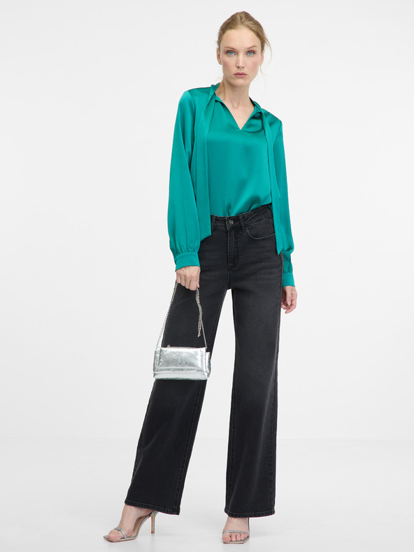 Orsay Zelená dámska blúzka ORSAY