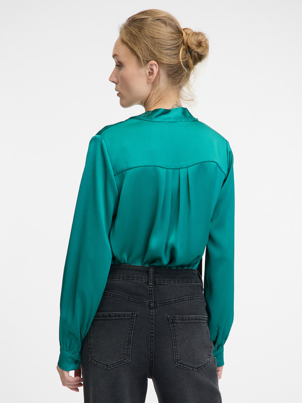 Orsay Zelená dámska blúzka ORSAY