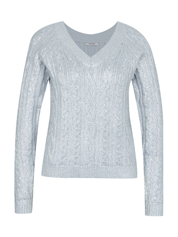 Orsay Strieborný dámsky sveter ORSAY
