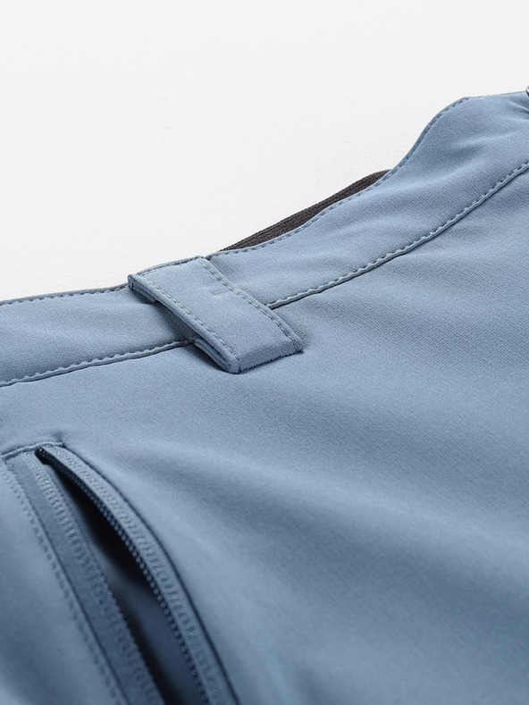 ALPINE PRO Pánske softshellové capri ALPINE PRO WEDER blue mirage