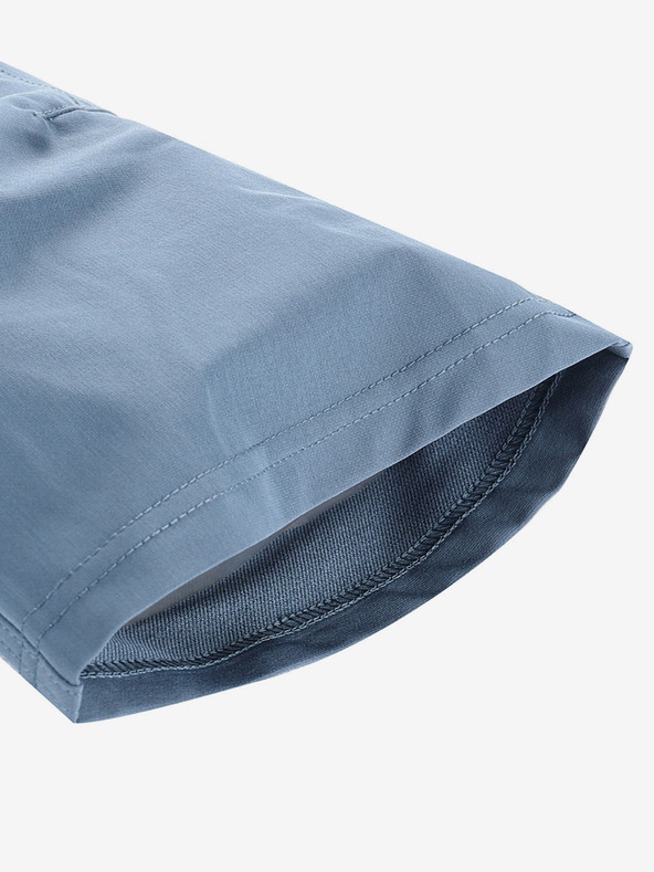 ALPINE PRO Pánske softshellové capri ALPINE PRO WEDER blue mirage