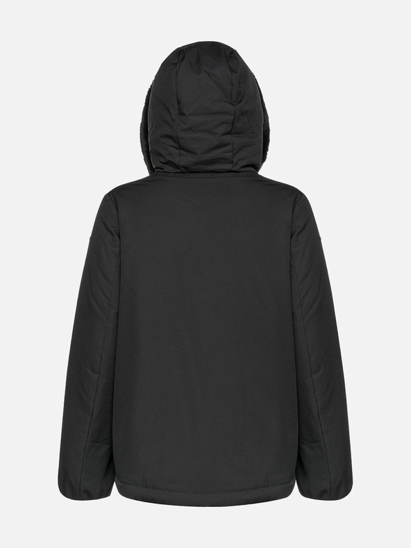 Geox Čierna dámska bunda Geox Diamond