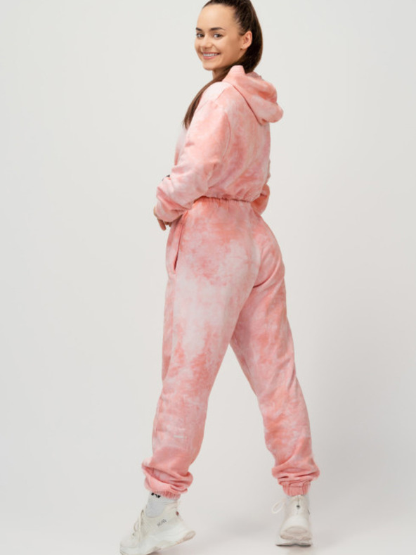 Nebbia Ružová NEBBIA Re-fresh dámska mikina s kapucňou Nebbia