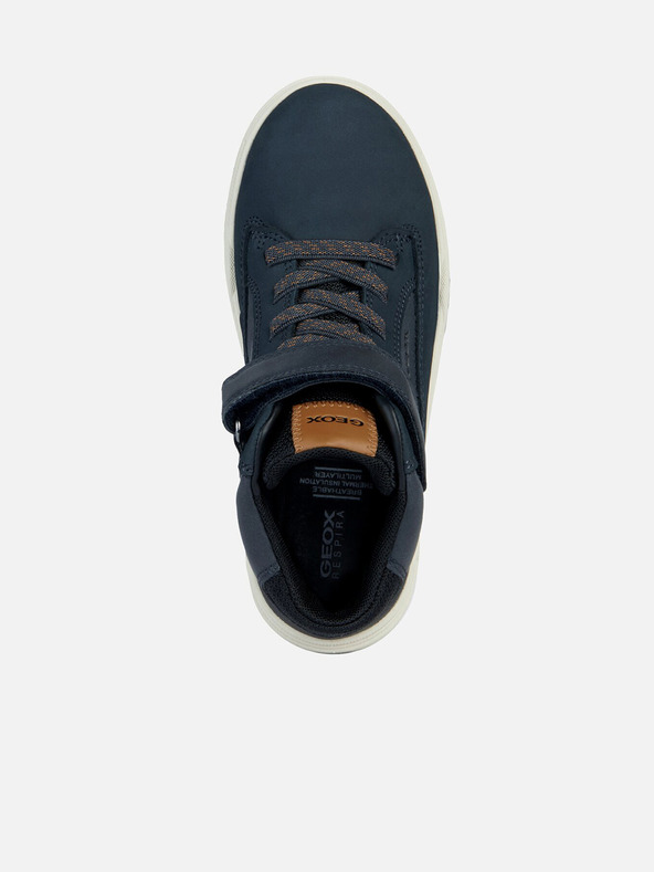 Geox Tmavomodré chlapčenské členkové čižmy Geox Bunshee B Abx