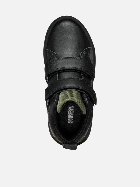 Geox Čierne chlapčenské tenisky Geox Theleven B Abx