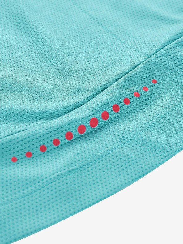 ALPINE PRO Alpine Pro zelené chlapčenské rýchloschnúce cyklistické tričko LATTERO