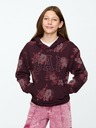 GAP Detská mikina s logom a fleece GAP