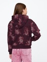 GAP Detská mikina s logom a fleece GAP