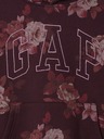 GAP Detská mikina s logom a fleece GAP