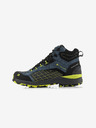 ALPINE PRO Outdoorové topánky s funkčnou membránou ALPINE PRO ZERNE blue mirage