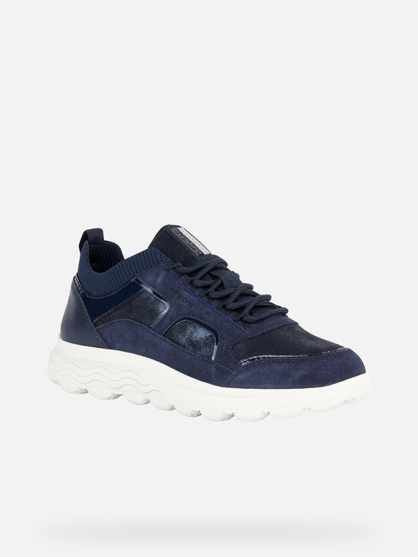 Geox Tmavomodré dámske tenisky Geox Spherica