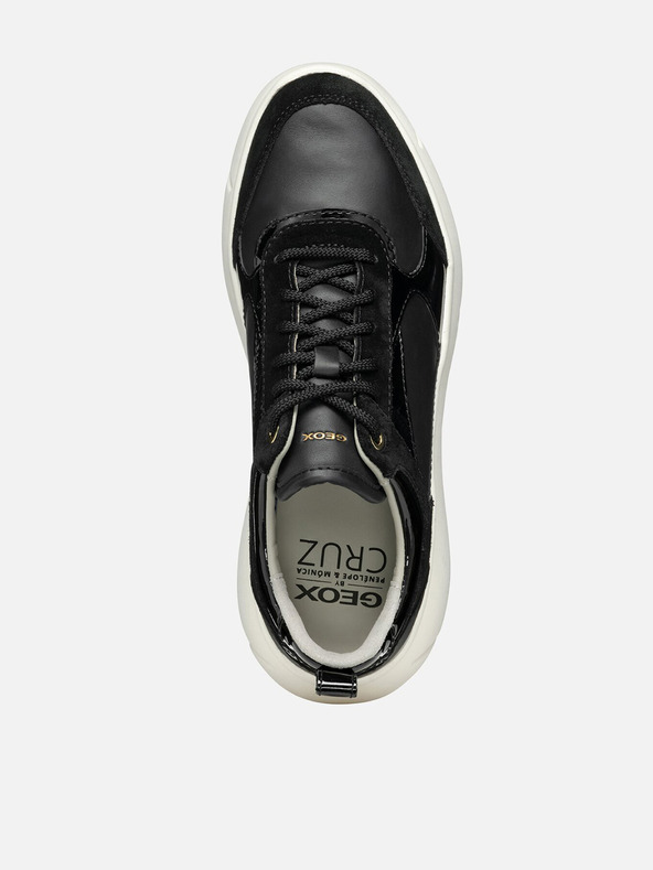 Geox Čierne dámske tenisky Geox Nebula 2.0 X