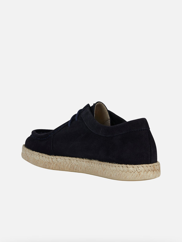 Geox Tmavomodré pánske tenisky Geox Ostuni