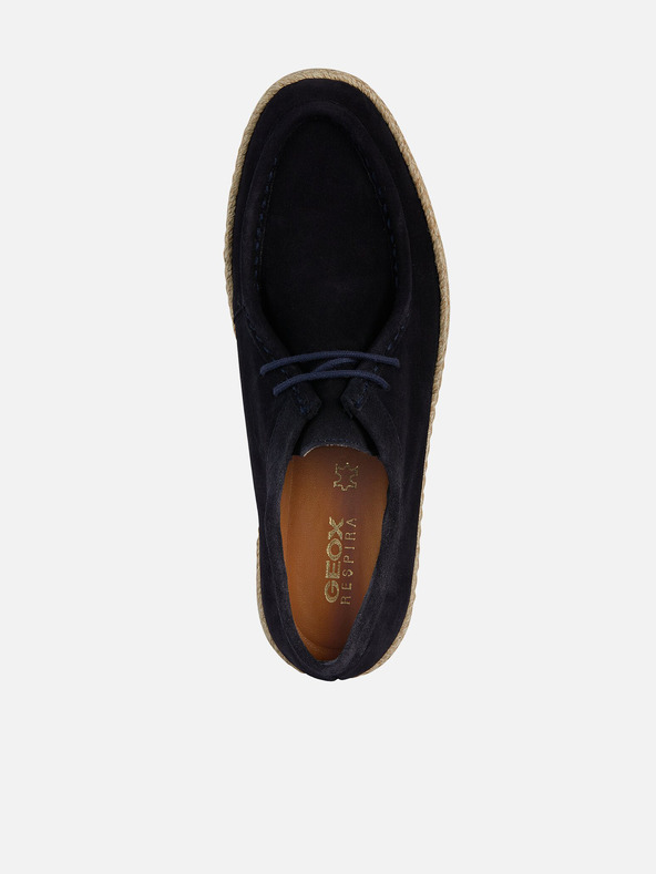 Geox Tmavomodré pánske tenisky Geox Ostuni