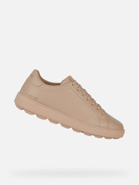 Geox Oranžové dámske tenisky Geox Spherica ecub-1