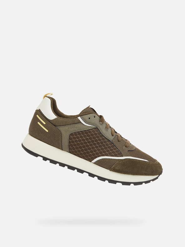 Geox Khaki pánske tenisky Geox Partenio