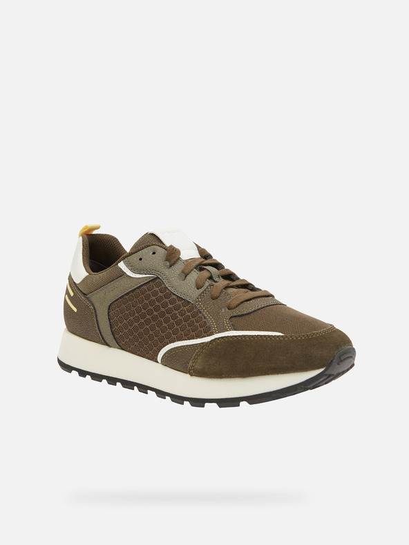 Geox Khaki pánske tenisky Geox Partenio