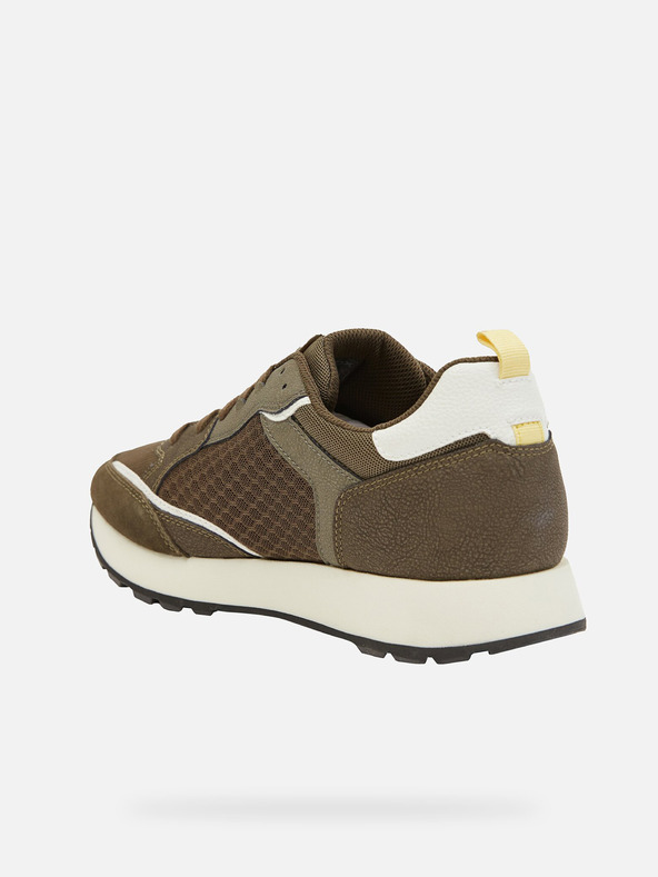 Geox Khaki pánske tenisky Geox Partenio