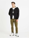 Celio Čierna pánska mikina Celio Vesherpax