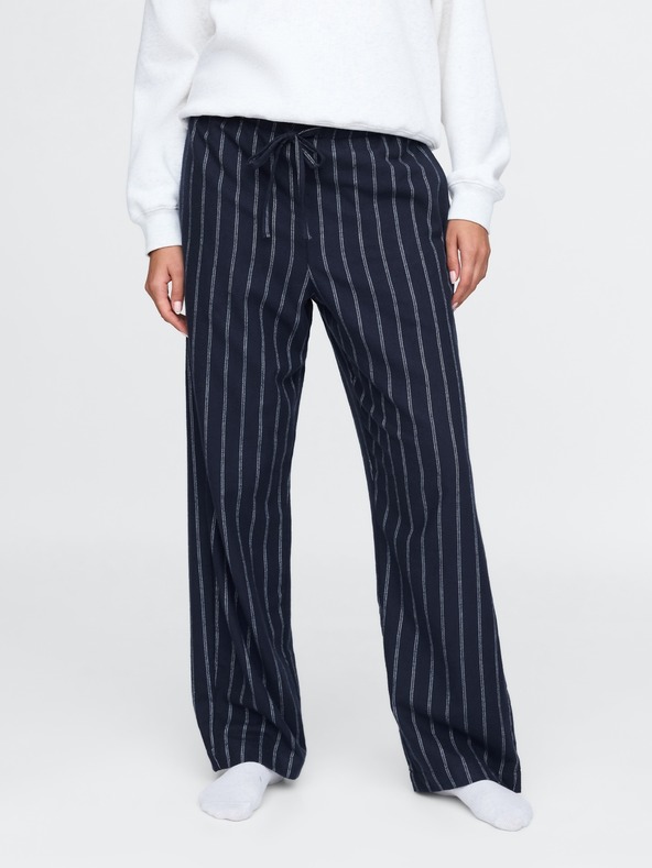 GAP Pyžamové flanelové nohavice Unisex GAP