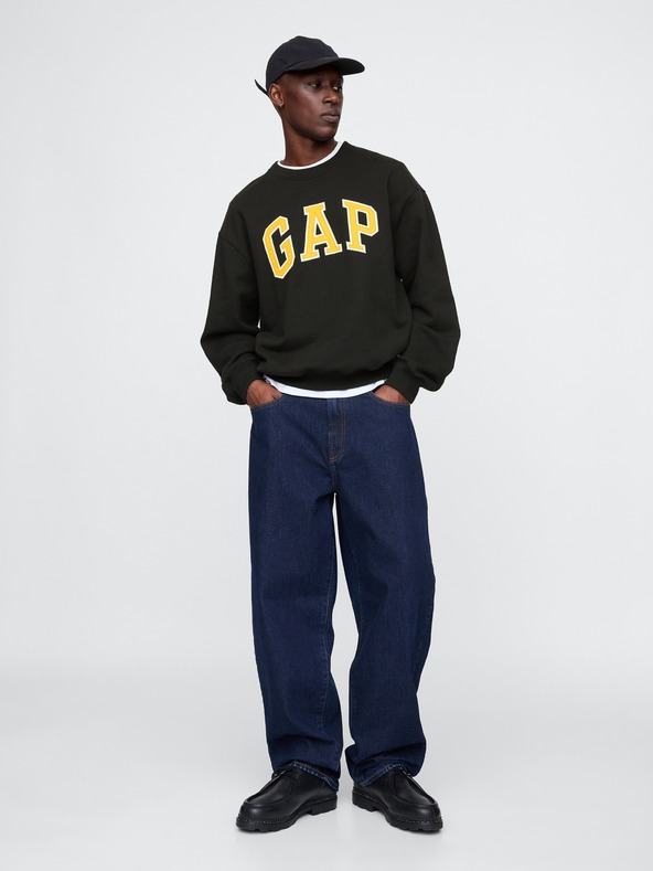 GAP Oversize mikina s logom GAP