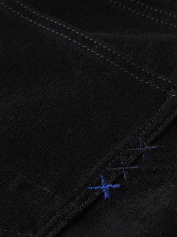 Scotch & Soda Čierne pánske džínsy Scotch & Soda