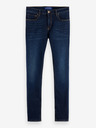 Scotch & Soda Modré pánske džínsy skinny fit Scotch & Soda