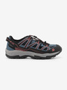 ALPINE PRO Letné outdoorové sandále s prietokom vzduchu ALPINE PRO NUBRE vallarta modrá