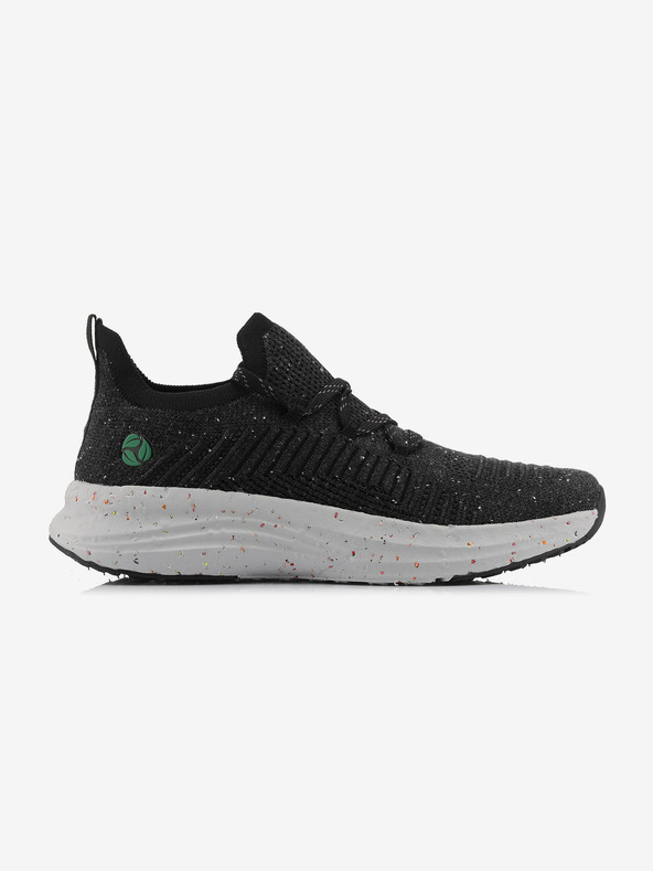 ALPINE PRO Unisex mestská obuv ALPINE PRO HUNE čierna