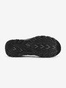 ALPINE PRO Letné outdoorové sandále s prietokom vzduchu ALPINE PRO NUBRE čierne