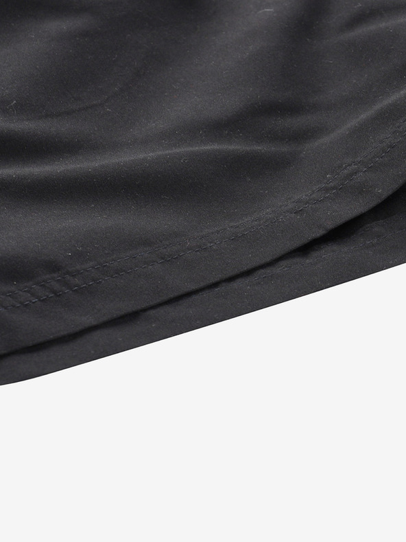 ALPINE PRO Pánske rýchloschnúce šortky ALPINE PRO JERAN čierne