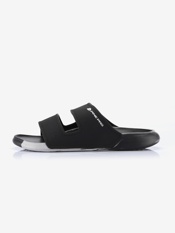 ALPINE PRO Pánske letné papuče ALPINE PRO ETOF čierne