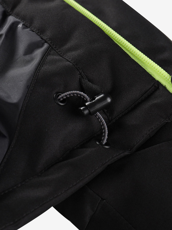 ALPINE PRO Pánska lyžiarska bunda s ptx membránou ALPINE PRO REAM čierna