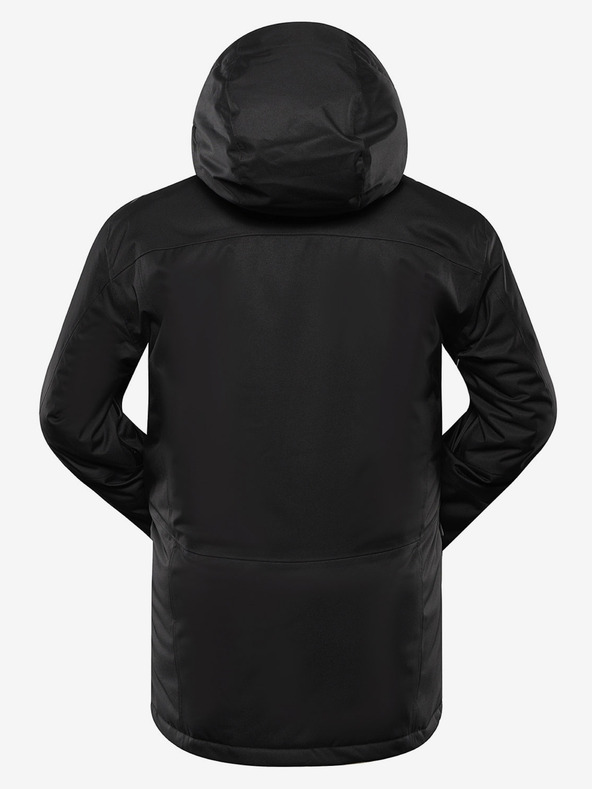 ALPINE PRO Pánska lyžiarska bunda s ptx membránou ALPINE PRO REAM čierna