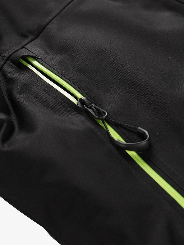 ALPINE PRO Pánska lyžiarska bunda s ptx membránou ALPINE PRO REAM čierna