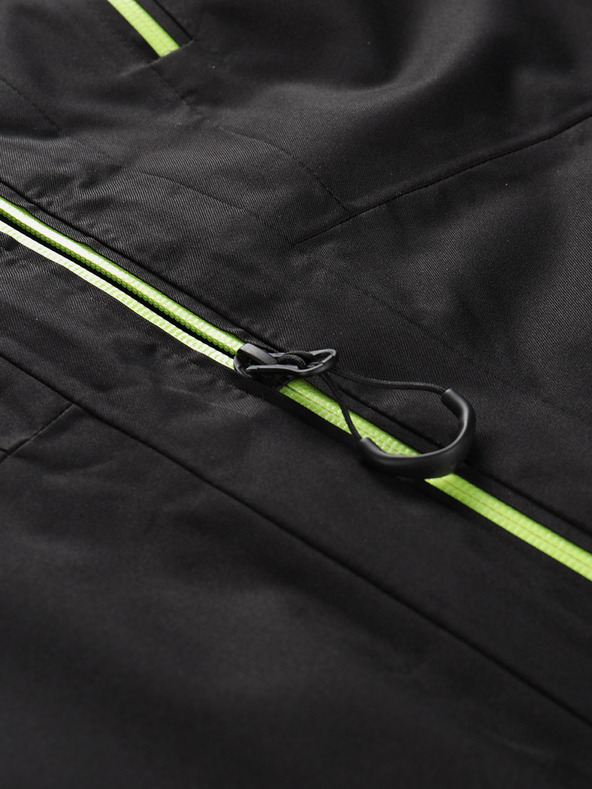 ALPINE PRO Pánska lyžiarska bunda s ptx membránou ALPINE PRO REAM čierna