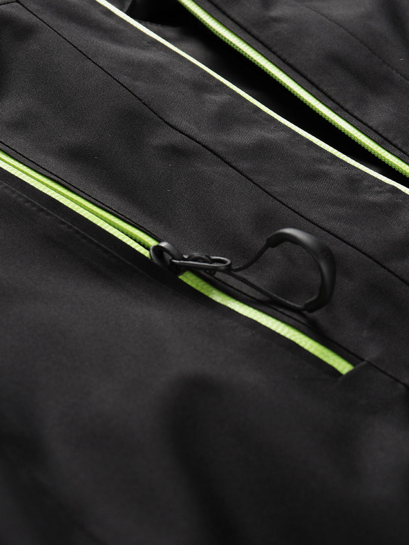 ALPINE PRO Pánska lyžiarska bunda s ptx membránou ALPINE PRO REAM čierna