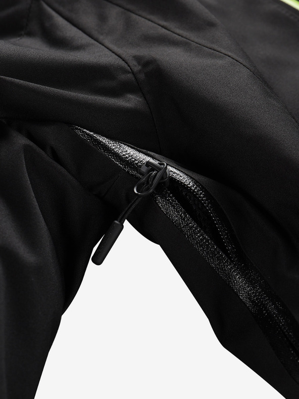 ALPINE PRO Pánska lyžiarska bunda s ptx membránou ALPINE PRO REAM čierna