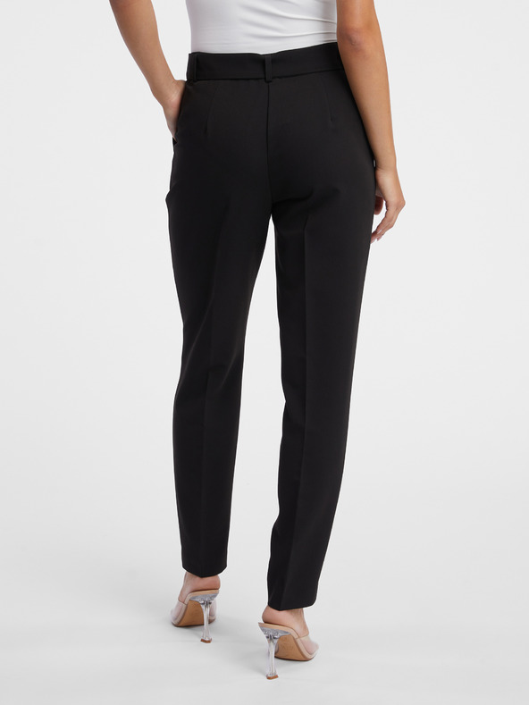 Orsay Čierne dámske nohavice ORSAY