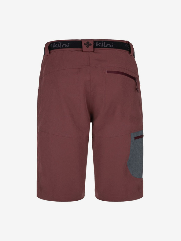 Kilpi Vínové pánske športové šortky Kilpi NAVIA