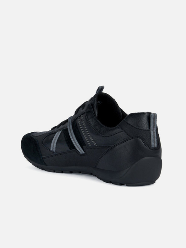 Geox Čierne pánske tenisky Geox Ravex