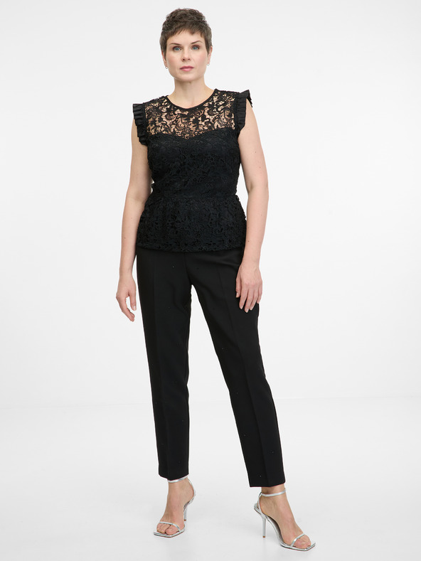 Orsay Čierna dámska blúzka ORSAY