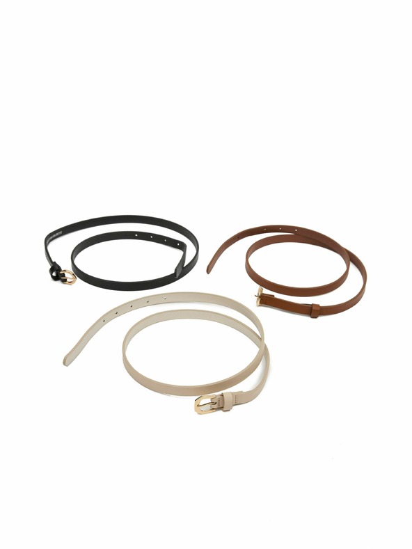 Orsay Súprava troch dámskych pásikov ORSAY